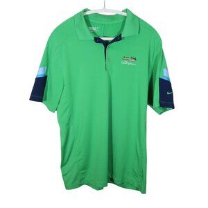 NIKE Golf Tour Performance Golf Polo Size M The Coeur D'Alene Embroidered